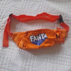 Adjustable Orange Fanta Fanny Pack